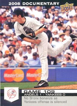 2008 Upper Deck Documentary #3237 Mike Mussina Front