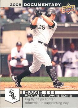 2008 Upper Deck Documentary #3290 Jim Thome Front