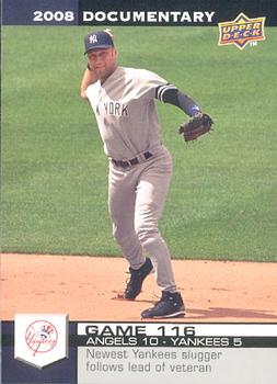 2008 Upper Deck Documentary #3505 Derek Jeter Front