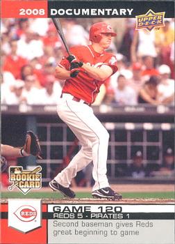 2008 Upper Deck Documentary #3563 Jay Bruce Front