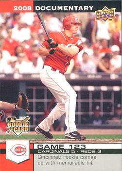 2008 Upper Deck Documentary #3653 Jay Bruce Front