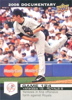 2008 Upper Deck Documentary #3687 Mike Mussina Front