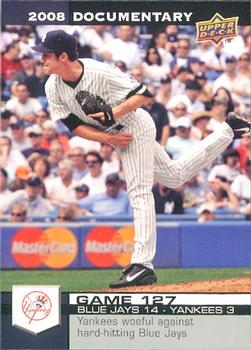 2008 Upper Deck Documentary #3777 Mike Mussina Front