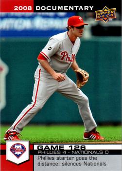 2008 Upper Deck Documentary #3782 Chase Utley Front