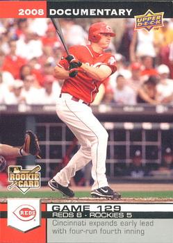 2008 Upper Deck Documentary #3833 Jay Bruce Front