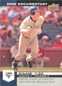 2008 Upper Deck Documentary #3879 Chase Headley Front