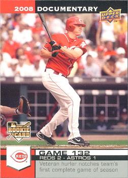 2008 Upper Deck Documentary #3923 Jay Bruce Front