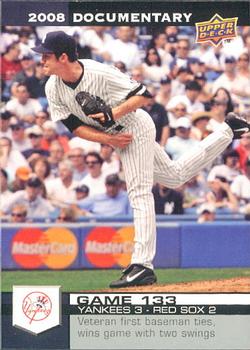 2008 Upper Deck Documentary #3957 Mike Mussina Front