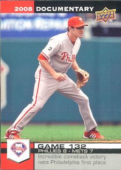 2008 Upper Deck Documentary #3962 Chase Utley Front