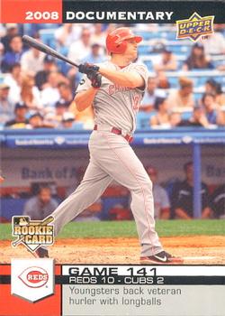 2008 Upper Deck Documentary #4193 Jay Bruce Front