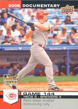 2008 Upper Deck Documentary #4283 Jay Bruce Front