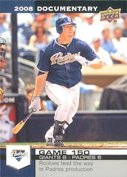 2008 Upper Deck Documentary #4508 Chase Headley Front