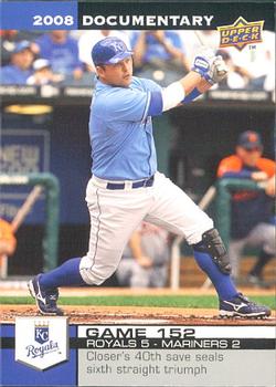 2008 Upper Deck Documentary #4570 Billy Butler Front