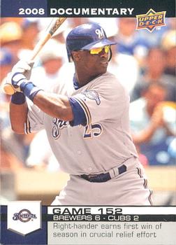 2008 Upper Deck Documentary #4576 Mike Cameron Front