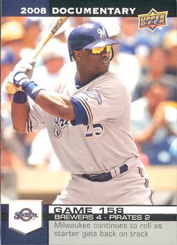2008 Upper Deck Documentary #4756 Mike Cameron Front