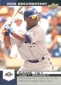 2008 Upper Deck Documentary #4846 Mike Cameron Front