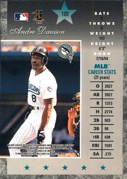 1997 Donruss Elite #109 Andre Dawson Back