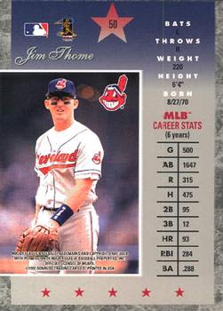 1997 Donruss Elite #50 Jim Thome Back