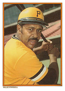 1985 Topps Circle K All Time Home Run Kings #16 Willie Stargell Front