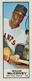 1968 Bazooka #NNO Willie McCovey Front