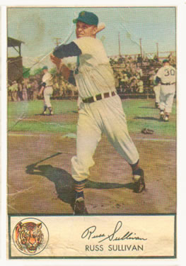 1953 Glendale Hot Dogs Detroit Tigers #NNO Russ Sullivan Front