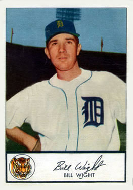1953 Glendale Hot Dogs Detroit Tigers #NNO Bill Wight Front
