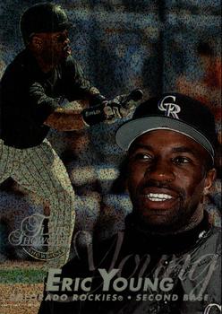 1997 Flair Showcase - Flair Showcase Row 0 (Showcase) #105 Eric Young Front