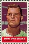 1964 Bazooka Stamps #NNO Don Drysdale Front