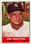 1964 Bazooka Stamps #NNO Jim Bouton Front