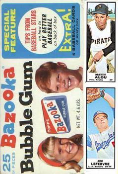 1968 Bazooka - Bazooka Panels #2 Carl Yastrzemski /Matty  Alou / Bill Freehan / Jim  Hunter / Jim Lefebvre Front