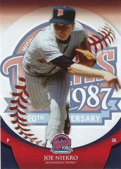 2007 Upper Deck 1987 World Series 20th Anniversary #12 Joe Niekro Front