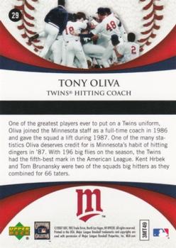2007 Upper Deck 1987 World Series 20th Anniversary #29 Tony Oliva Back