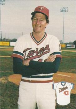 1983 Minnesota Twins #28 Rick Stelmaszek Front