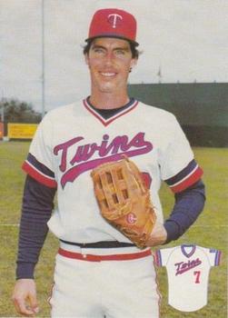 1984 Minnesota Twins #4 Dave Meier Front
