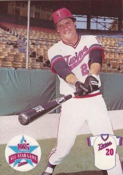 1985 BRF Minnesota Twins #15 Dave Engle Front