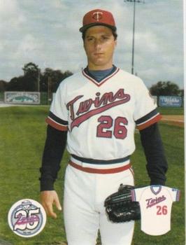 1986 Minnesota Twins #19 Frank Eufemia Front