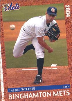 2004 Grandstand Binghamton Mets #26 Jason Scobie Front