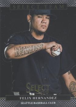 2013 Panini Select - Select Team #ST10 Felix Hernandez Front