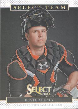 2013 Panini Select - Select Team Prizm #ST4 Buster Posey Front