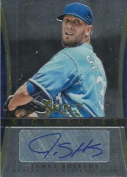 2013 Panini Select - Signatures #JE James Shields Front