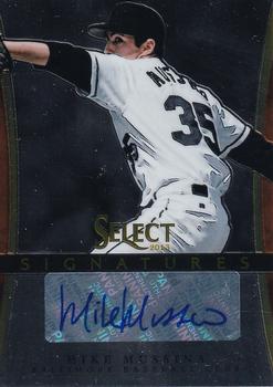 2013 Panini Select - Signatures #MM Mike Mussina Front