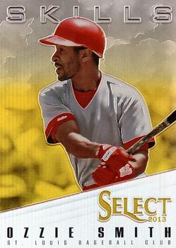 2013 Panini Select - Skills Prizm Gold #SK39 Ozzie Smith Front