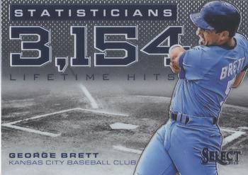 2013 Panini Select - Statisticians #ST14 George Brett Front