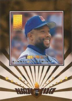 1997 Donruss Elite - Passing the Torch #4 Kirby Puckett Front