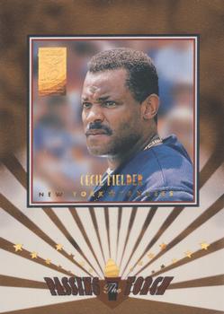 1997 Donruss Elite - Passing the Torch #9 Frank Thomas / Cecil Fielder Front
