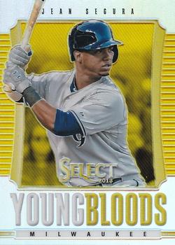 2013 Panini Select - Youngbloods Prizm Gold #YB10 Jean Segura Front