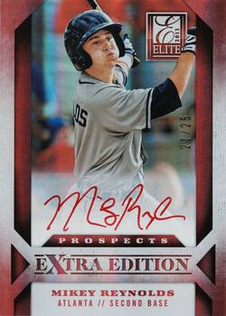 2013 Panini Elite Extra Edition - Signature Red Ink #175 Mikey Reynolds Front