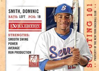 2013 Panini Elite Extra Edition - Scouting 101 #16 Dominic Smith Front