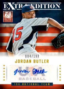 2013 Panini Elite Extra Edition - USA Baseball 15U Signatures #2 Jordan Butler Front