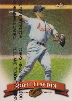 1998 Finest - Refractors #34 Royce Clayton Front